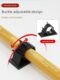 Punch-free water pipe hose clamp line clamp gas pipe fixer wall snap buckle self-adhesive sewer pipe fixing clip
