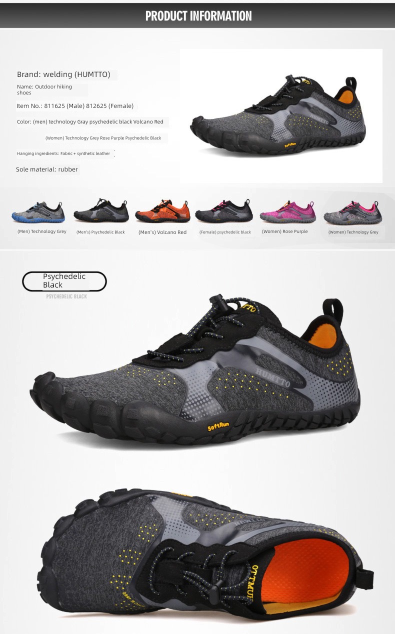 Fierce way leisure time ventilation non-slip Five finger shoes