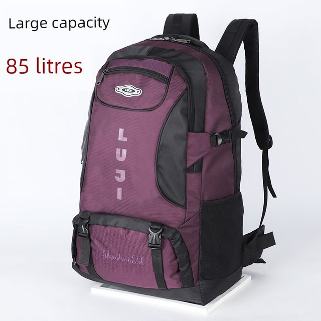 Outdoor mountaineering bags with extra large capacity 85 liter backpacks for men and women backpacks for travel bags for travel sports storage clothes