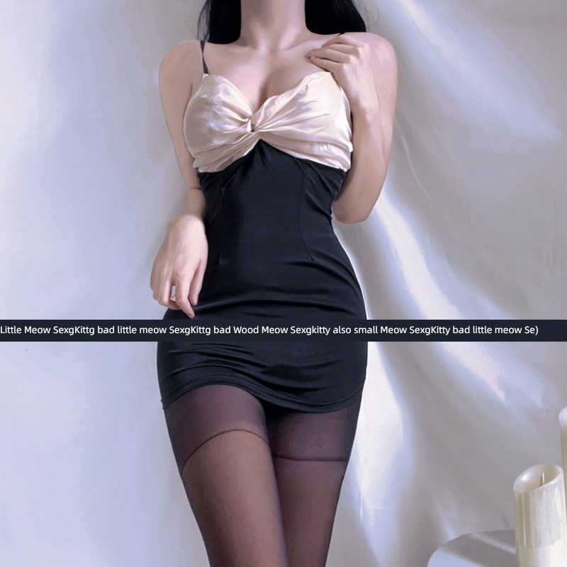 sexy Deep V Chest display nightclub disco dancing camisole Nightdress