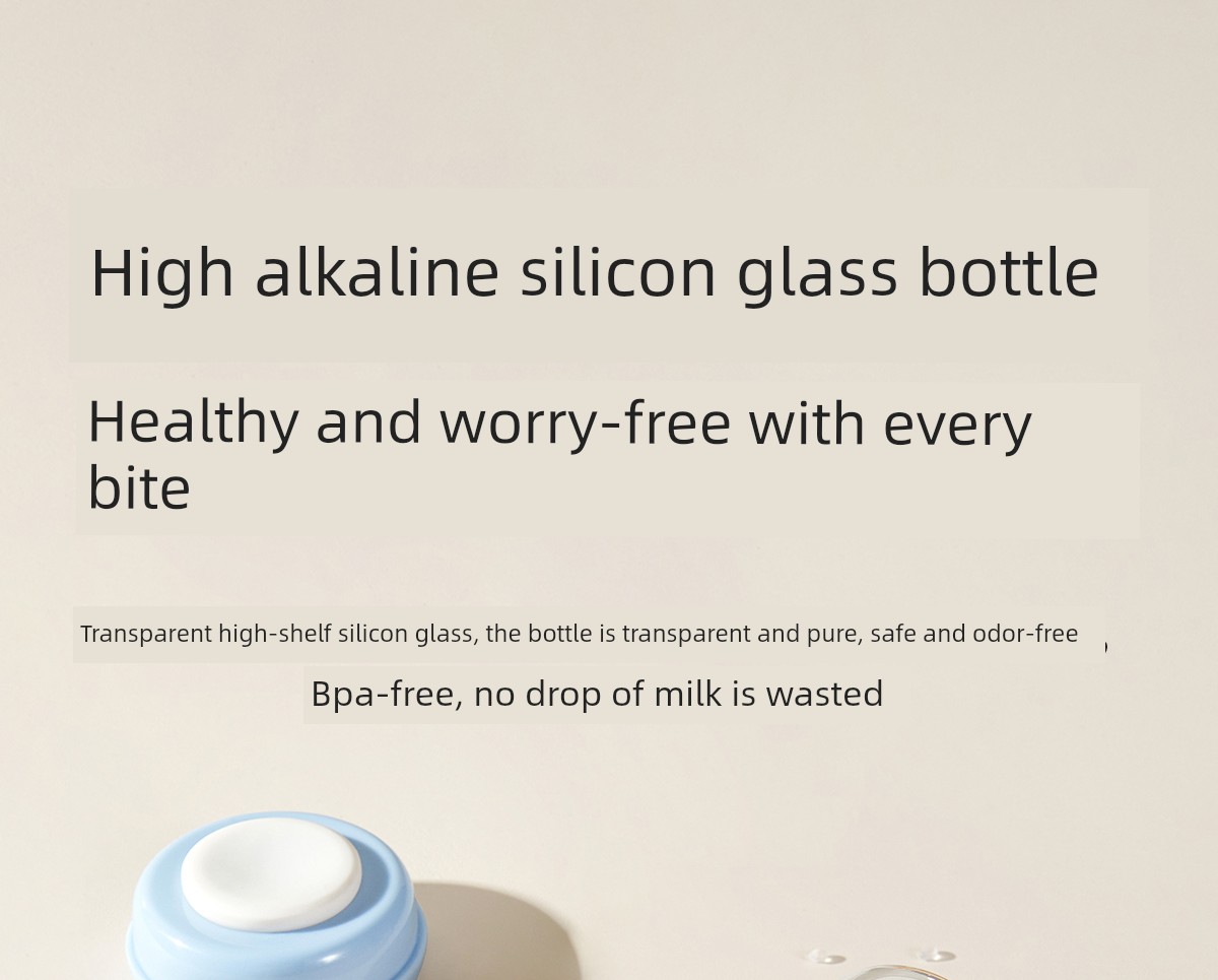Kechao Glass Milk Storage Bottle for Refrigerator, Can Be Heated, Can Be Connected to a Breast Pump, Breast Milk Storage Container, Sealed and — 15