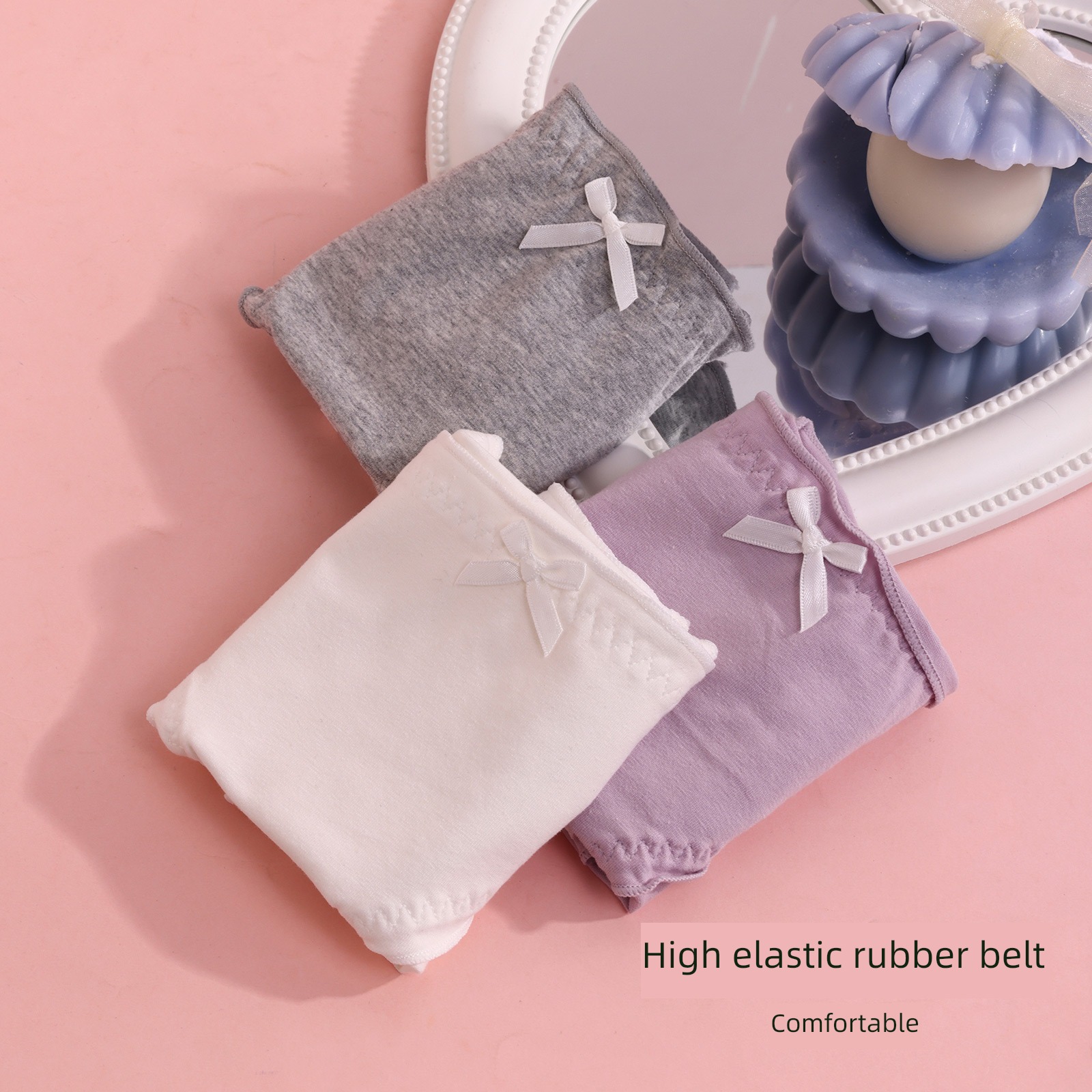 6RBI Buttocks No trace comfortable Spring and summer student underpants