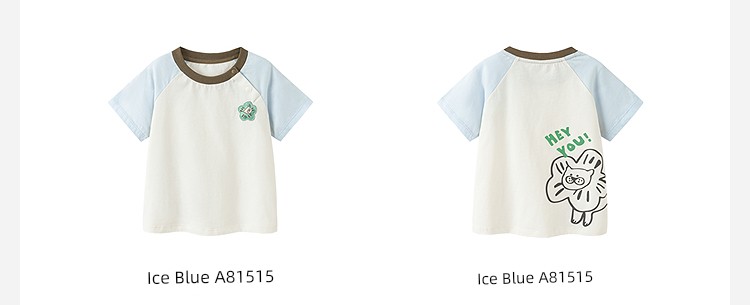 Mini Balabala Short-Sleeved T-Shirts and Pants for Boys and Girls, Summer Quick-Drying Kidsren's Tops, Shorts and Leggings Collection — 55