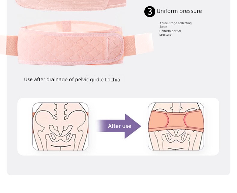 7A Antibacterial Gauze Yatemo Postpartum Abdominal Belt for Natural Birth and Cesarean Section, Maternity Waist Belt, Postpartum Abdominal Belt — 8