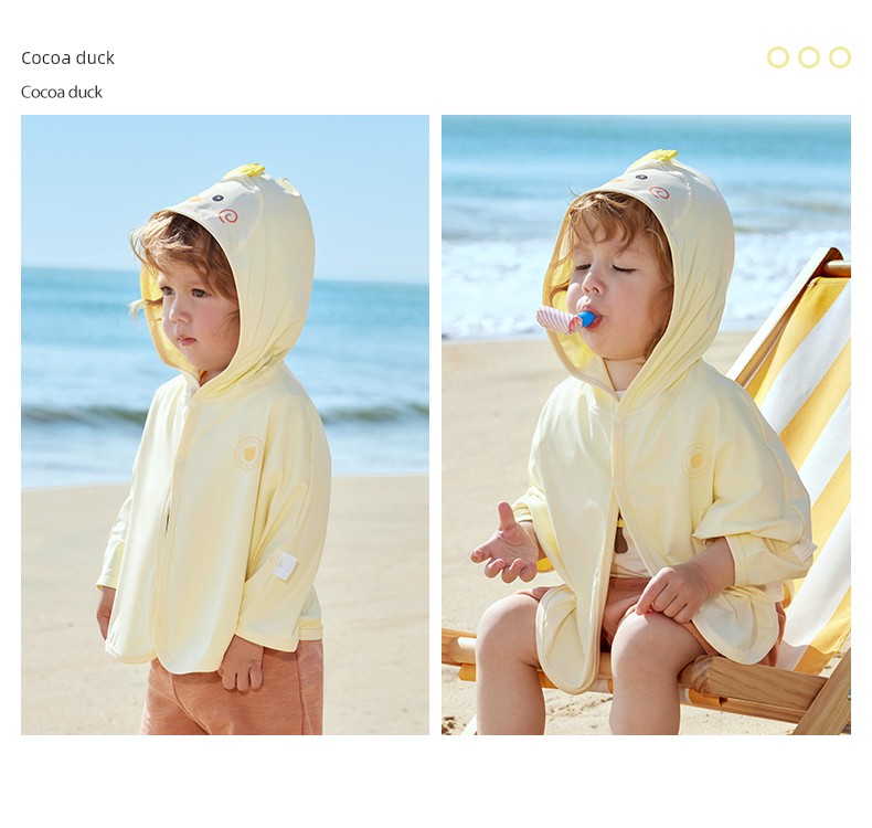 Beipisi Summer Ice Silk Shawl Children's Sun Protection Clothing — 40