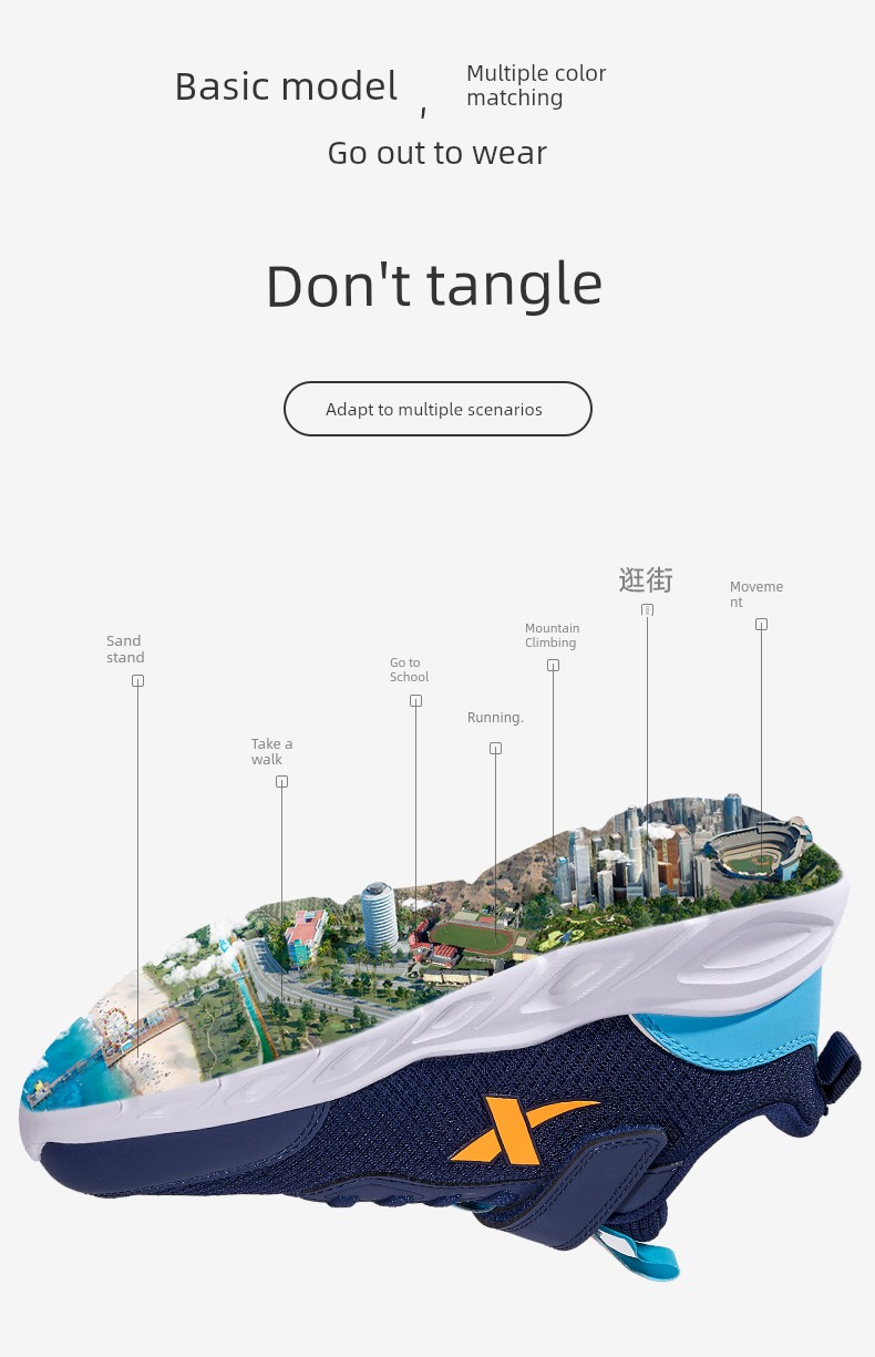 Cloud Running | Xtep Kids 2026 Autumn New Girls' Mesh Running Shoes Children's Boys' White Sneakers Sports Shoes. — 10