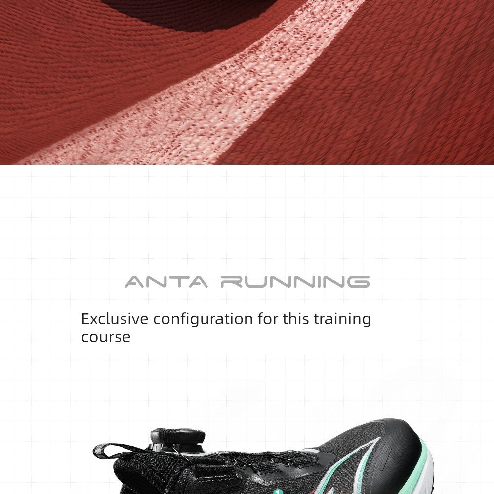Anta Kids Boys' Running Shoes 2026 Autumn New Model Professional Breathable Sports Shoes for Boys — 7