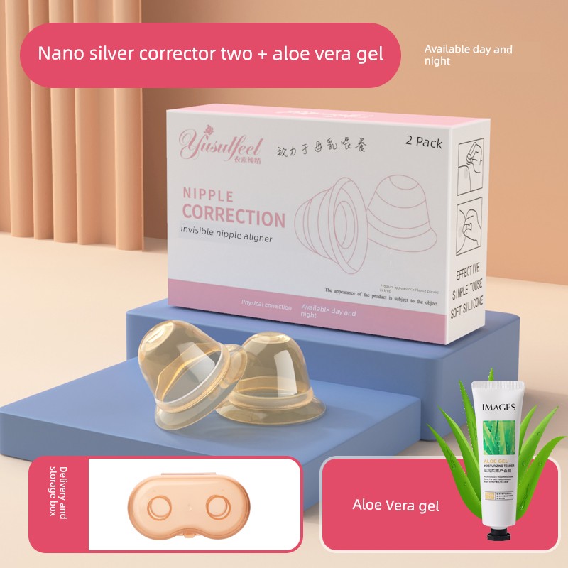 Nipple Brace Young Adult Nipple Depression Flat Short Traction Device Suction and Pulling Nipple Correction Subsidence Manual Pregnant Women — 3