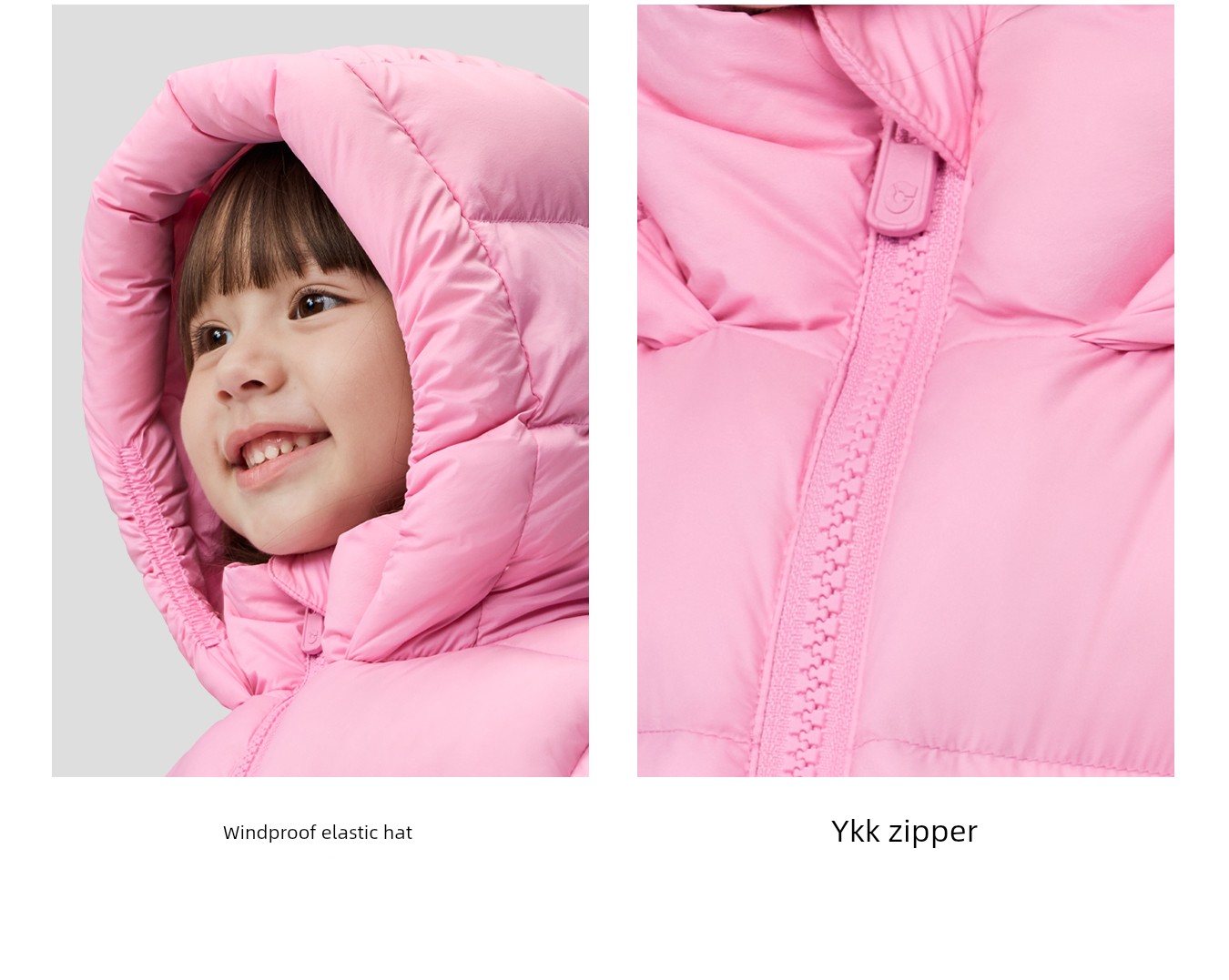 Nanny Goose Children's Short down Jacket with Hood, Warm Puffer Coat for Boys and Girls, Windproof Casual Thickened Winter Wear — 32