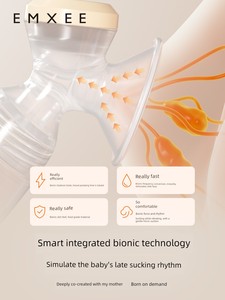 Manxi Double-Sided Electric Breast Pump, Painless Massage, Fully Automatic Breast Milk Extractor, Milk Collector, Variab