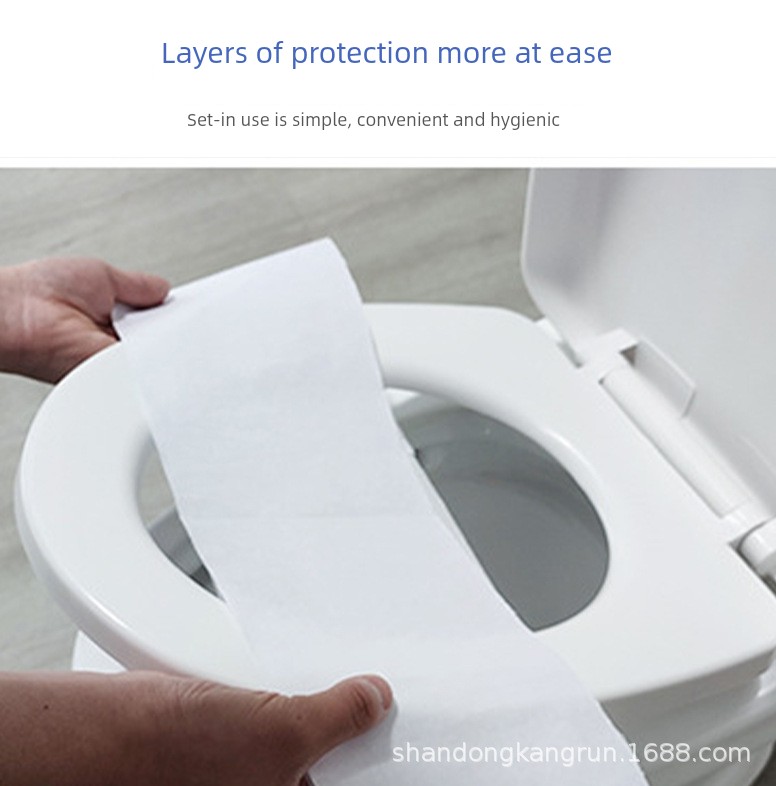 Disposable Toilet Paper Seat Pad Mining Toilet Tissue Hospital Toilet Paper Disposable Degradable Laboratory Paper Bacteria Isolation Pad Paper — 2