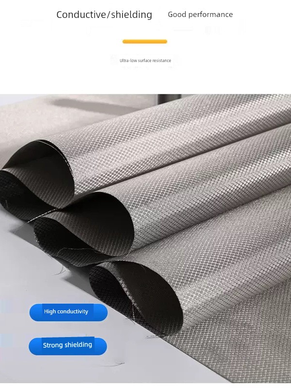 Anti-Radiation Shielding Cloth, Signal Electromagnetic Wave Interference Shielding Fabric, Shielding Cover Film, Isolation Board, Curtain, Conductive — 2