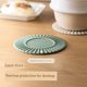 Lazy corner placemat household kitchen pot mat heat insulation pad anti-scalding high temperature mat silicone dining table mat plate coaster