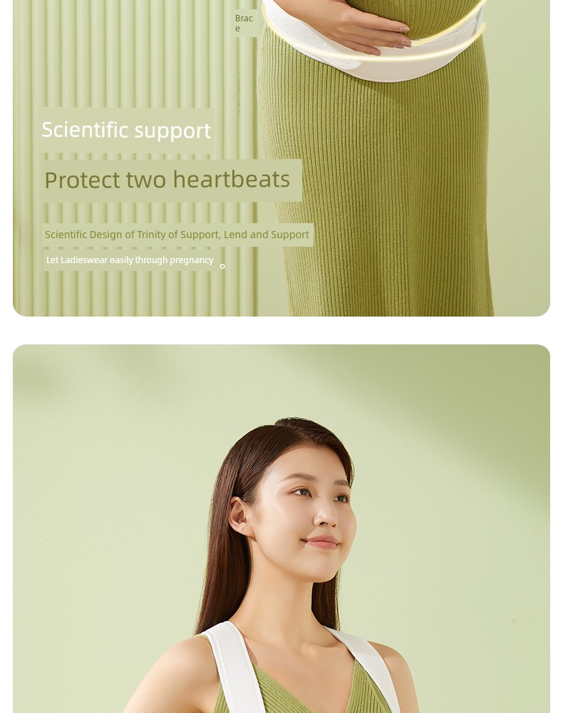 October Crystalline Late Pregnancy Multi-Functional Minimalist Abdominal Belt — 31