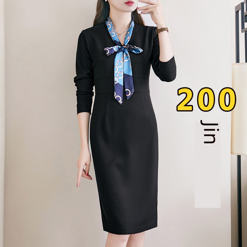 occupation spring and autumn 200 Jin Fat mm work clothes Dress