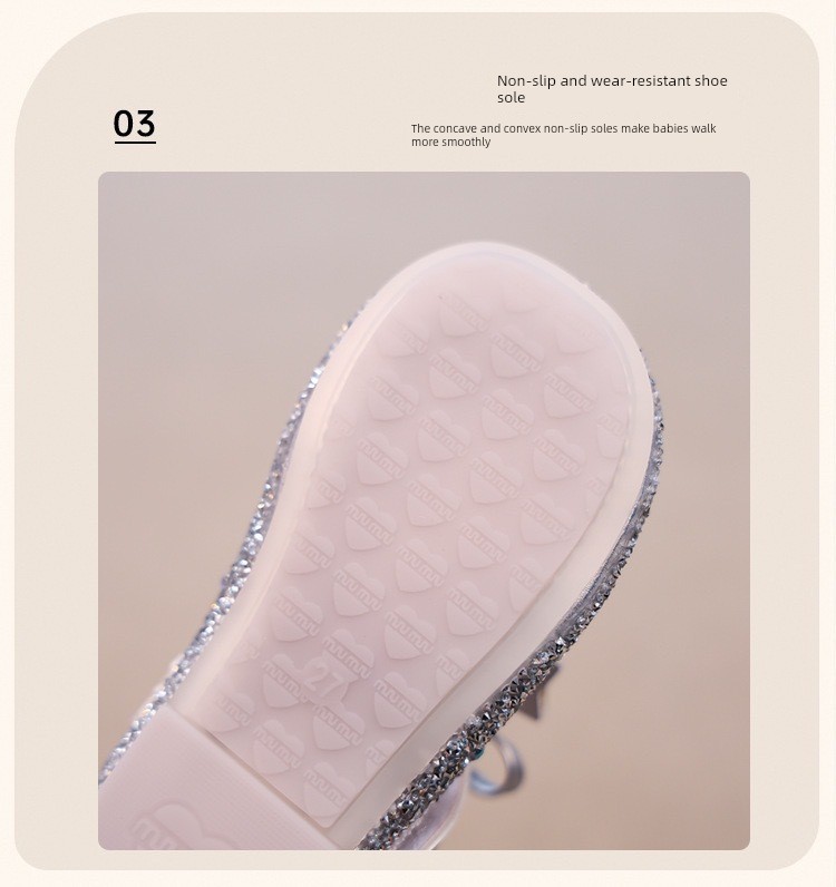 British Nu High-End Little Girl Princess Shoes, Girls' Dress Shoes, Beautiful Crystal Shoes, 2026 New Spring and Summer Single Shoes — 11