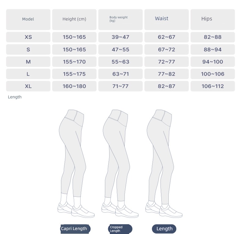 LG101 The abdomen Buttock lifting Tight trousers 9 points honey peach