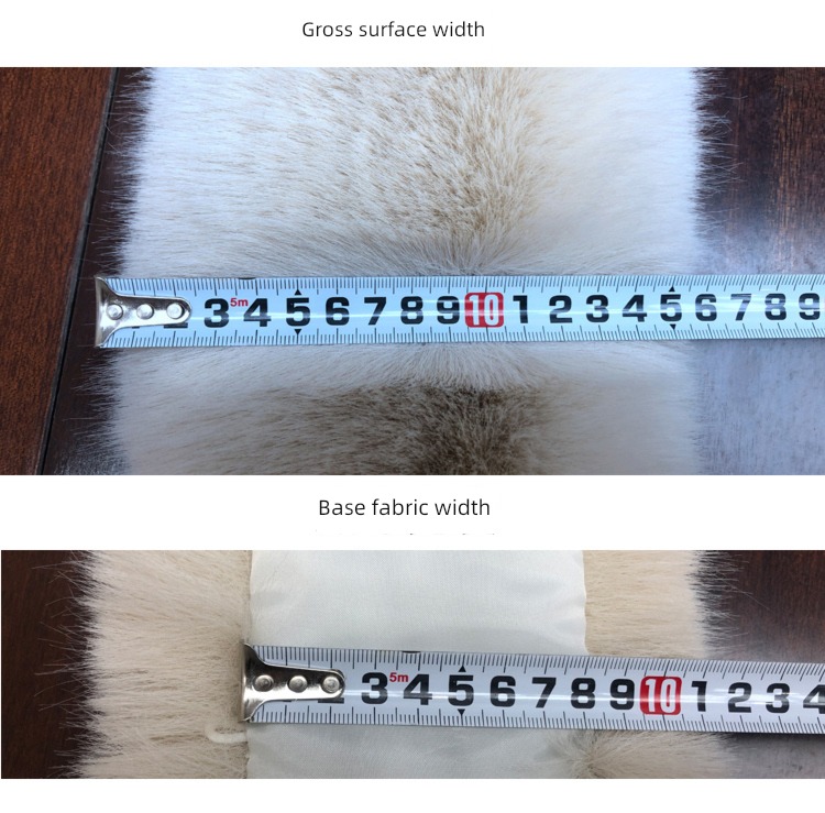 99% simulation Fur collar false Fox  Wool collar Parker Down Jackets Cotton overcoat single business currency environment protection white