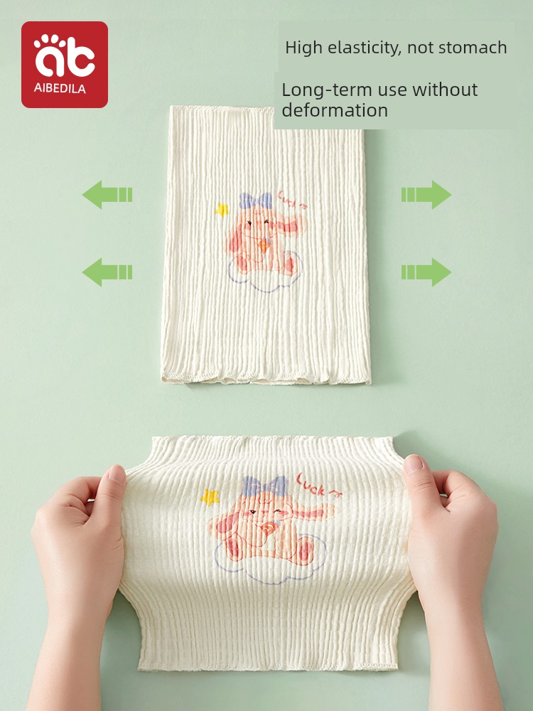 Baby Belly Band to Protect the Tummy from Cold, Class a Pure Cotton Belly Protector, Children's Newborn Baby Umbilical Cord Protector — 2