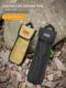 Outdoor camping tent floor nail storage bag steel nail finishing bag hand-held envelope type sky curtain building nail tool pack