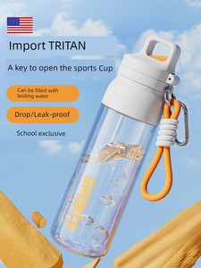 Water Cup 2025 New Arrival Girls Good-looking High Temperature Resistant Summer Sports Male Kids Students Go to School D