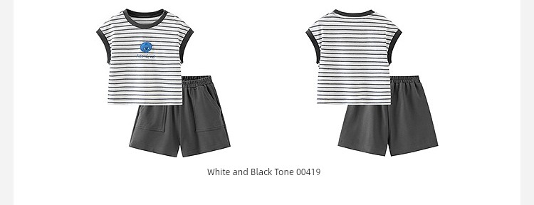 Mini Bala Polo Short-Sleeved Vest Set — 46
