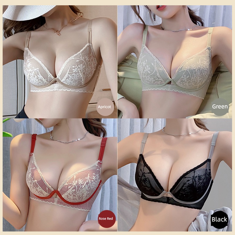 Small chest Significantly larger ma'am Wireless  suit summer Underwear