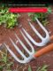 German rake loosening farm tools weeding manganese steel nine-tooth rake hoe digging ground artifact agricultural tools