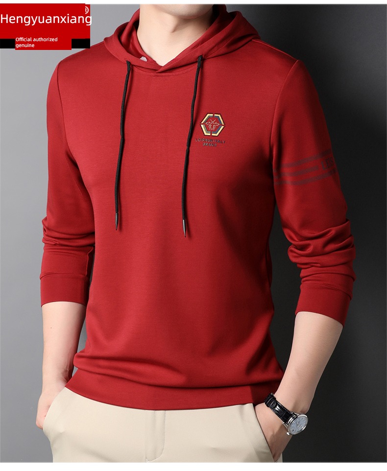 hyz  Spring and Autumn Compassionate Undershirt Hooded Sweater