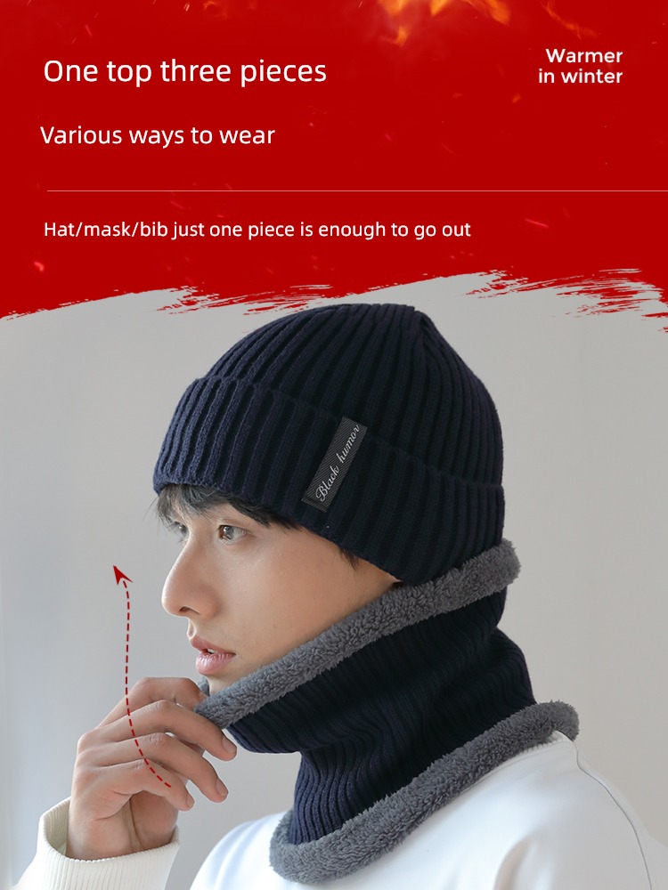 man winter Cycling Cold proof Windbreak Versatile Hat
