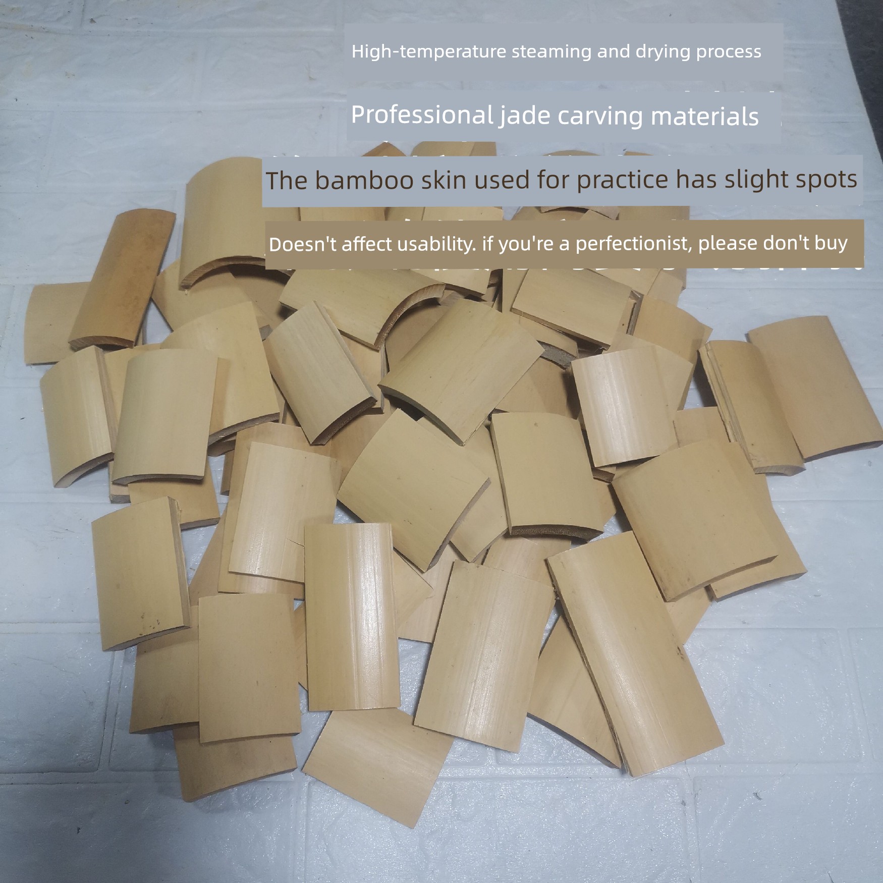 Skin Reserved Bamboo Carving with Leather Practice Material Bamboo Carving Bamboo Products Crafts Bamboo Wood Skin Reserved Bamboo Carving Practice Material with Leather