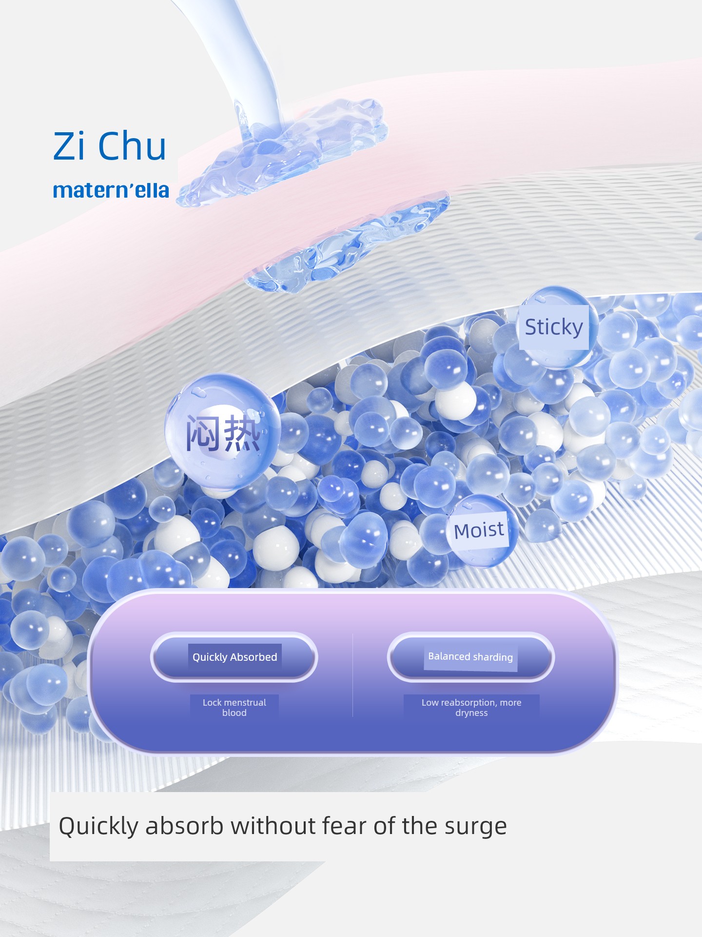 Zichu an Sleep Pants for Women, Leak-Proof Sanitary Napkin Pants for Menstrual Use, Postpartum Safety Pants, Pull-Up Sanitary Pants — 3