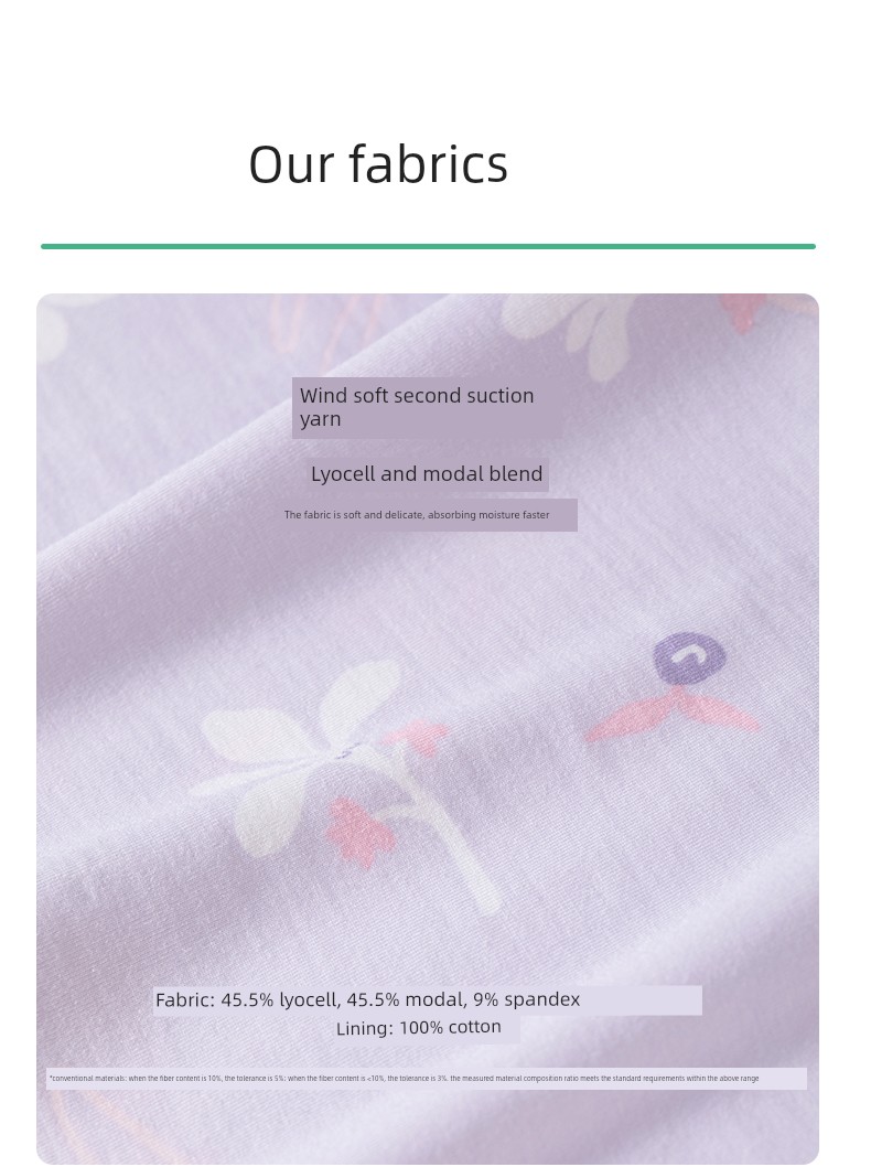 【Likeuu Special Offer】Ubras' Likeuu Children's and Adult Pure Cotton/Modal Underwear 5-Pack Dr — 58