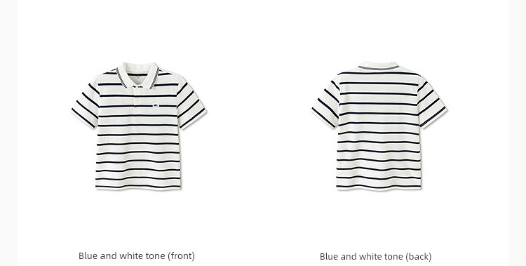 Balabala Short-Sleeved Polo Shirt 2024 New Arrival Children's Clothing — 21