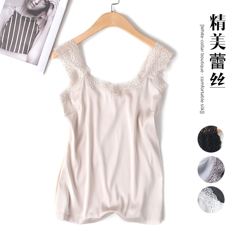 Four seasons Wearable Splicing Gauze breathable Self-cultivation Lace