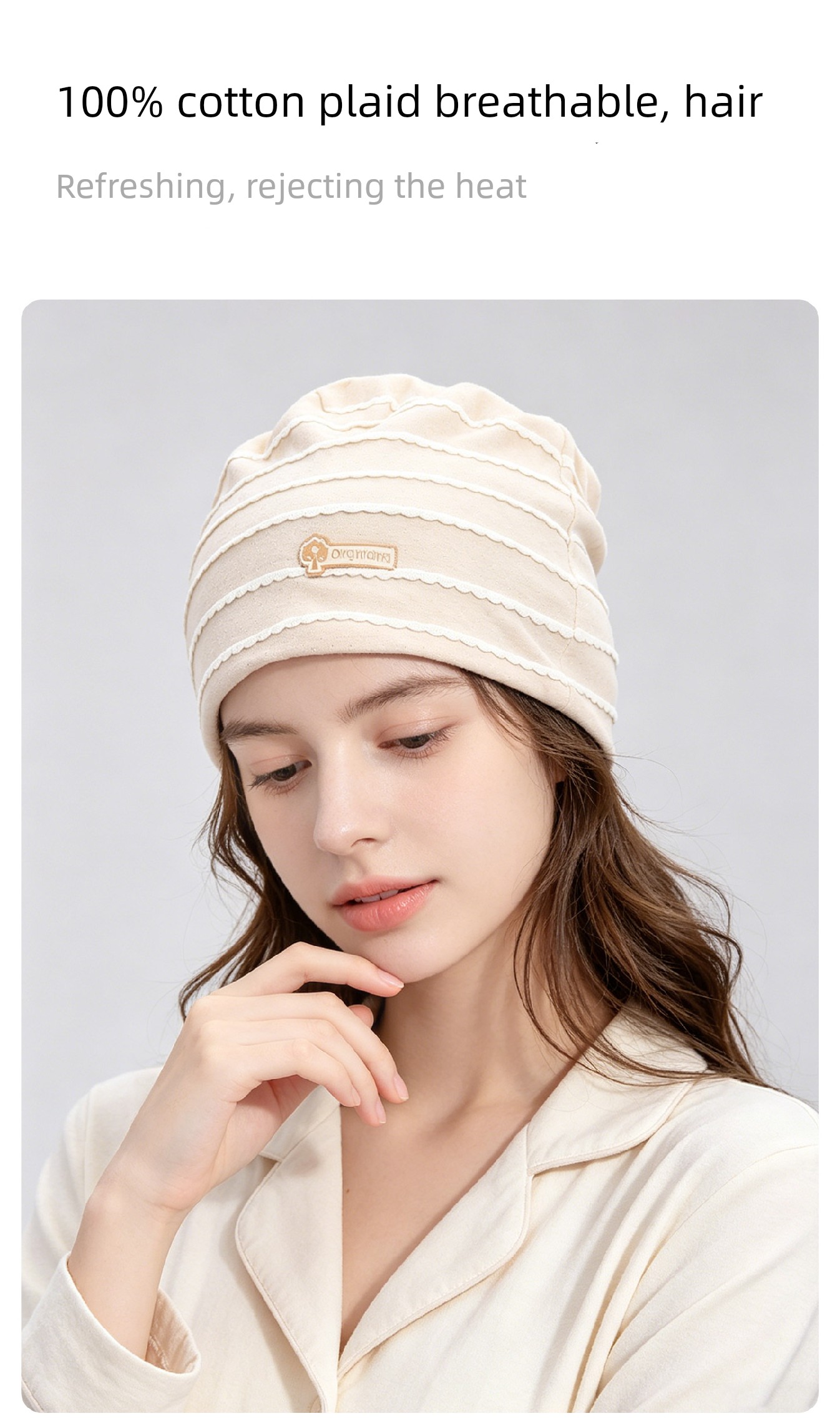 Maternity Windproof Bandana Headband Autumn Childbirth Confinement Hat — 8