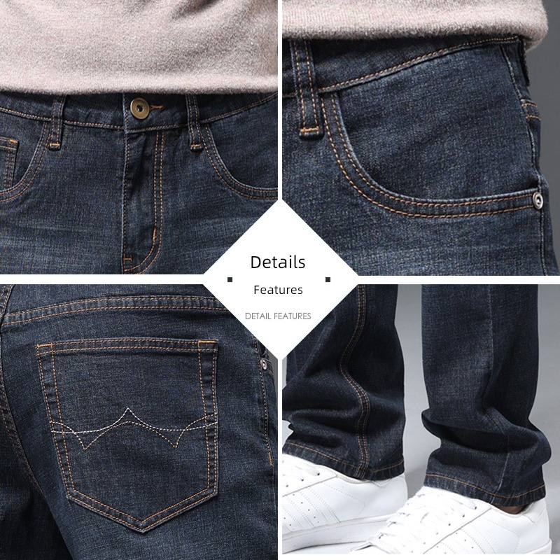Romon autumn Young and middle-aged people business affairs trend Jeans