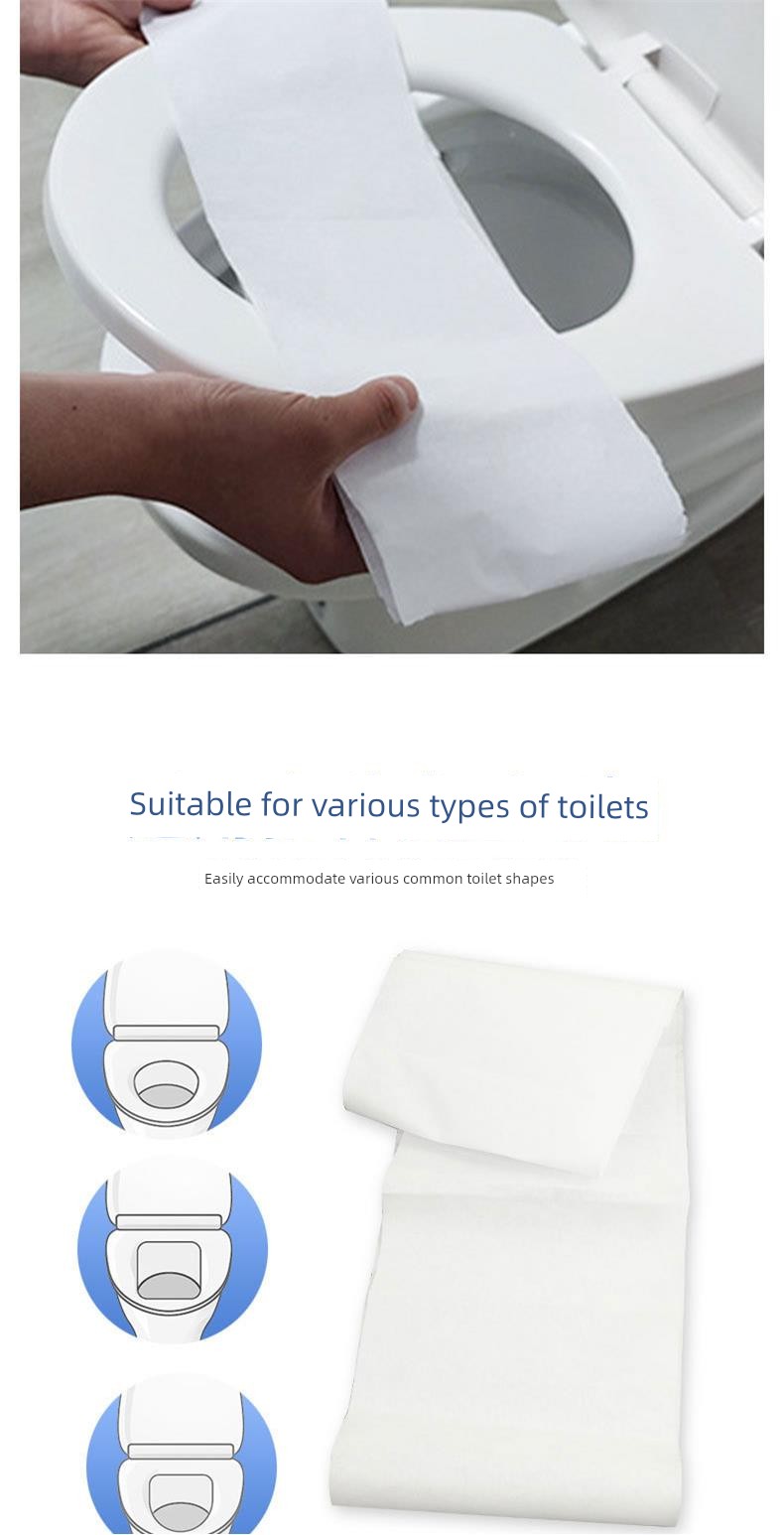 Disposable Toilet Paper Seat Pad Mining Toilet Tissue Hospital Toilet Paper Disposable Degradable Laboratory Paper Bacteria Isolation Pad Paper — 5