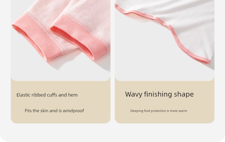 Spring and Autumn Baby Anti-Kick Quilt Homewear Air Conditioning Room Clothing Nightgown — 55