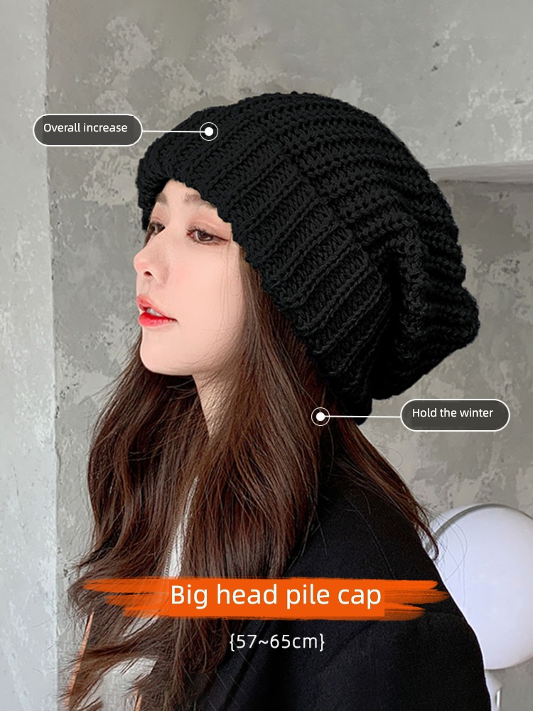 Big size female Winter money ins easy autumn Wool Hat