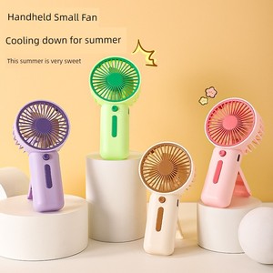 Handheld Fan Mini Summer Camping Portable Freshening Portable Charging Fan Student Dormitory Gift Logo