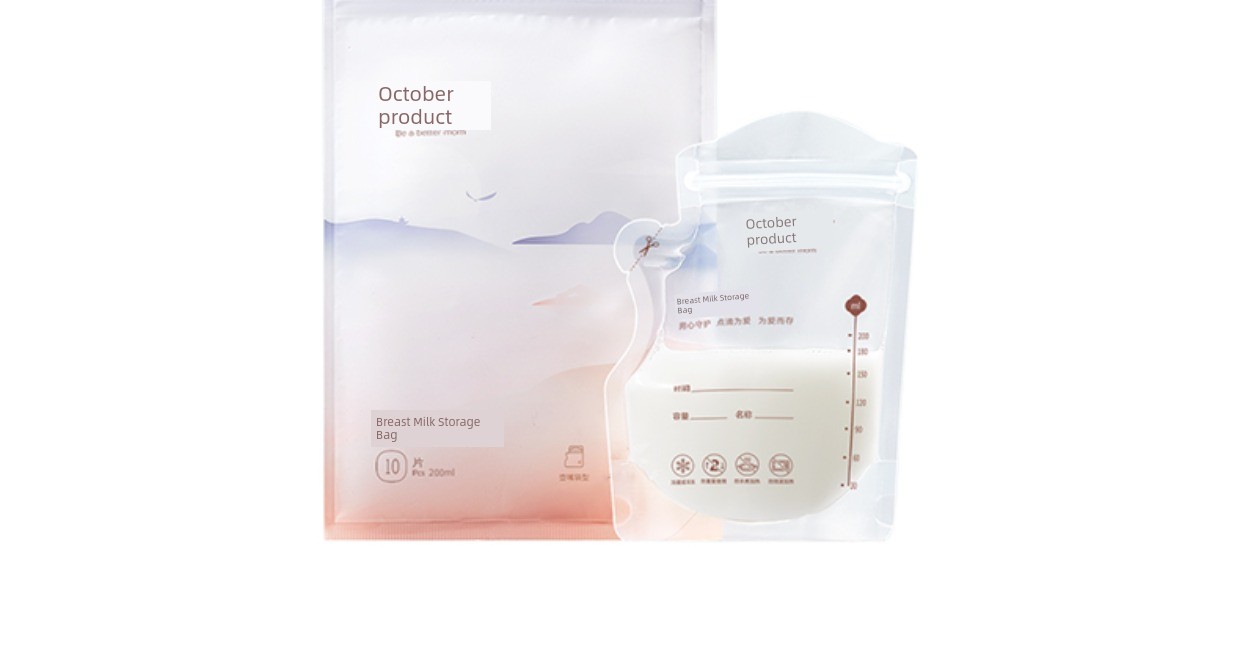 October Crystals New Mom Gift Pack: Hospital Maternity Set, Maternity and Postpartum Supplies, 7-Piece Maternity Bag — 43