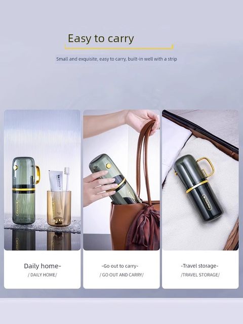 Dormitory mouthwash cup student toothbrush cup portable travel washing set high school tooth cup storage box tooth cup