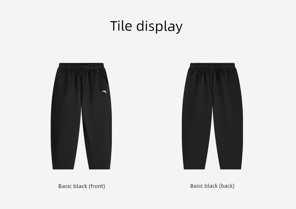 Anta Kidsren's Clothing Boys' Pants Spring and Autumn Quick-Drying Long Pants 2026 New Autumn Sweatpants Youth Sports Pants — 183