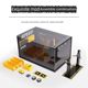Car model display box transparent acrylic board assembly toy car parking lot dustproof storage box scene ornament