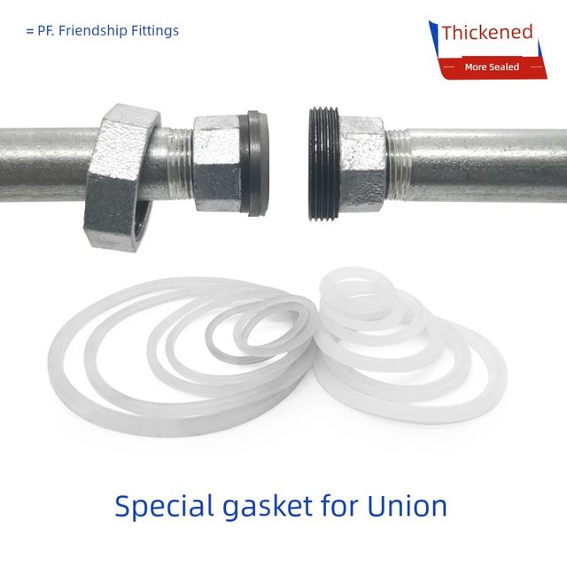 Lift joint gasket lift joint gasket one inch 6 minutes 1 oil 50 silicone gasket 32 water pipe 40 galvanized swing knot sealing ring