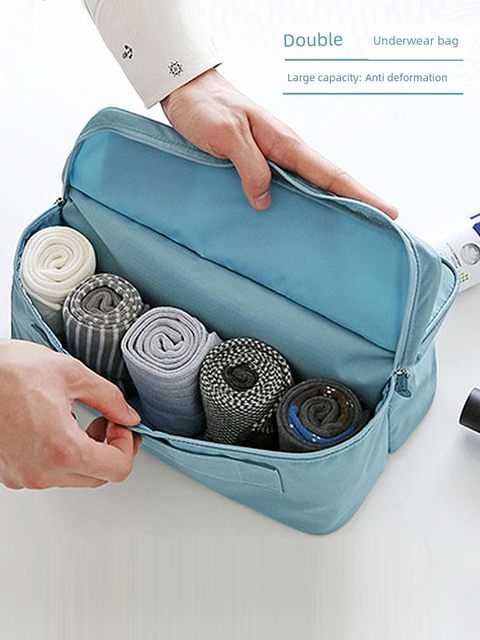 Business travel abroad men's travel supplies underwear underwear clothing sock storage bags sorting bag box trunk