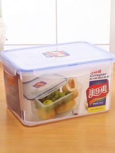 Large-Capacity Rectangular Bento Plastic Frozen Crisper