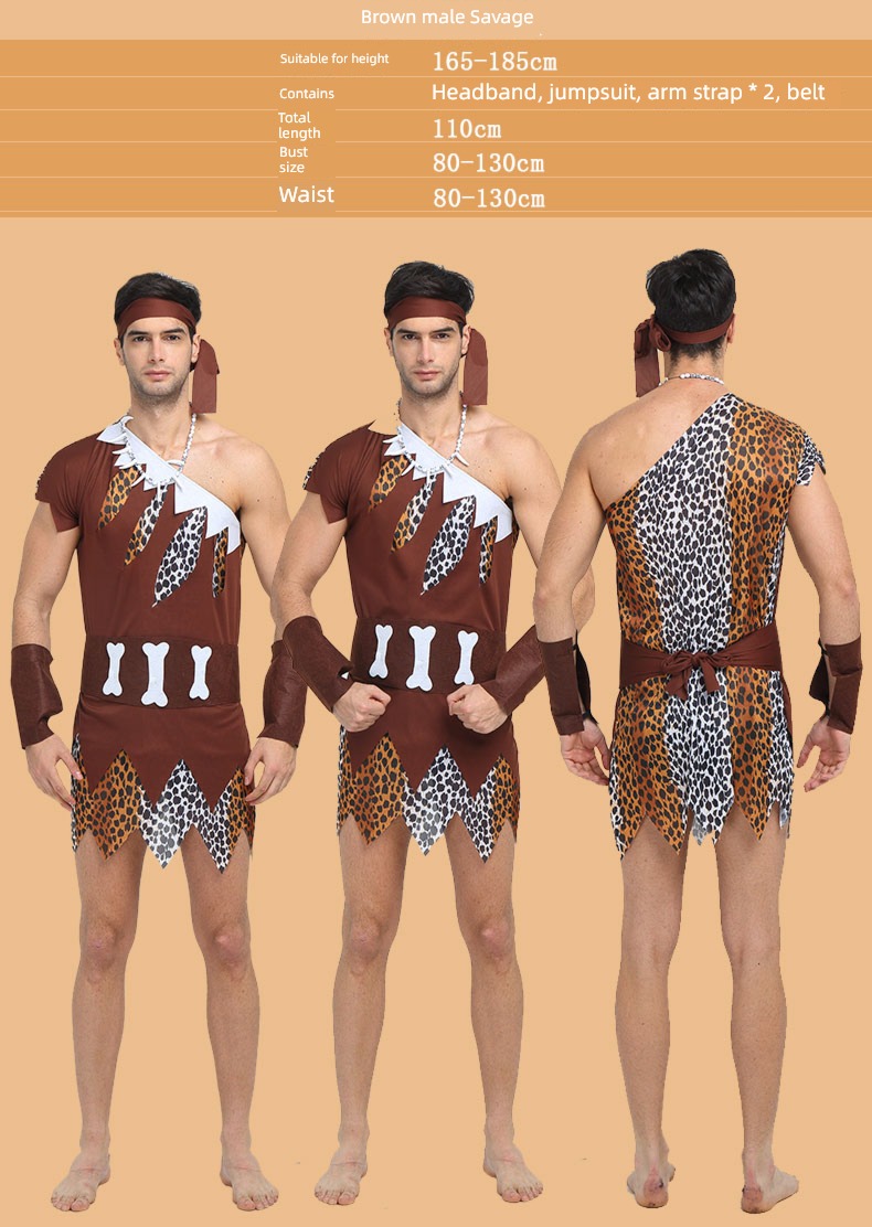 aboriginal The Humans Indian Leopard Print Halloween clothing