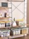 Transparent snack storage box Home desktop toys Lego finishing box Cosmetics Books Miscellaneous plastic storage basket